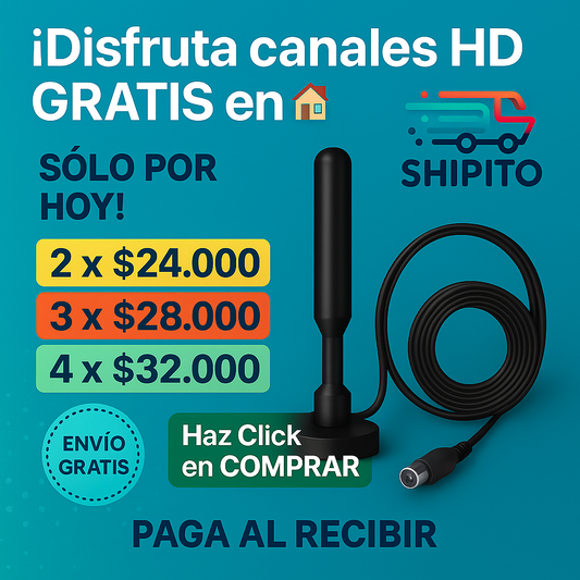 2x1 ANTENAPRO™ Antena Digital Full HD!!