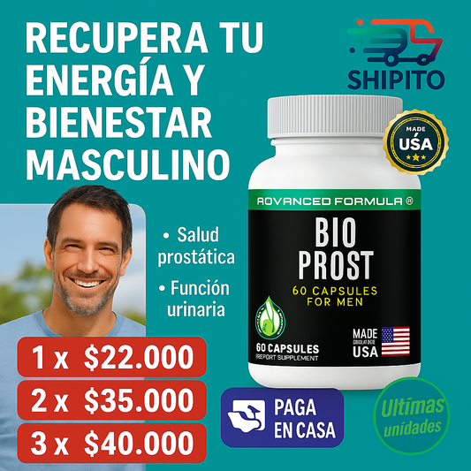 BIO PROST™ REFUERZA TU VITALIDAD🔥 (SANGRE DE TORO) VERSIÓN 60 CÁPSULAS***