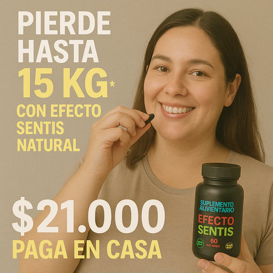 EFECTO SENTIS - 60 CÁPSULAS 🔥